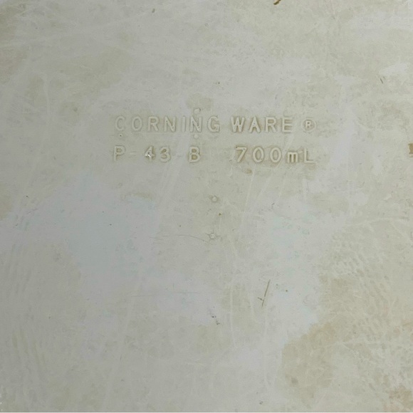 Corning Ware Wildflower Vintage Stamped Baking Dish Small P-43-B  700ml. No‎ Lid - Picture 10 of 10
